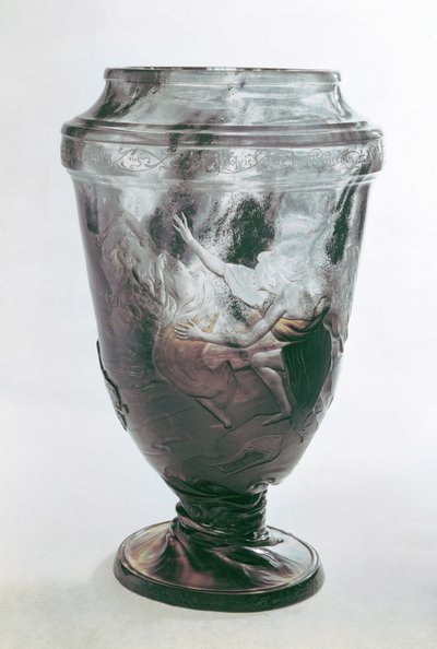 Vase mit Darstellung von Orpheus und Eurydike von Emile Galle